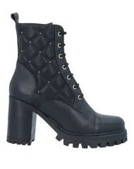 ポリーニ レディース シューズ ブーツ・レインブーツ ショートブーツ POLLINI Black ブラックのサムネイル