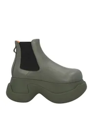 マルニ レディース シューズ ブーツ・レインブーツ ショートブーツ MARNI Dark Green グリーンのサムネイル