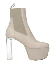 リックオウエンス レディース シューズ ブーツ・レインブーツ ショートブーツ RICK OWENS Light Gray グレーのサムネイル