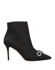 マノロ ブラニク レディース シューズ ブーツ・レインブーツ ショートブーツ MANOLO BLAHNIK Black ブラックのサムネイル