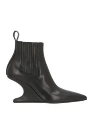 リックオウエンス レディース シューズ ブーツ・レインブーツ ショートブーツ RICK OWENS Black ブラックのサムネイル