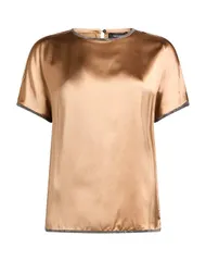 ファビアナ フィリッピ レディース トップス シャツ FABIANA FILIPPI Light Brown ブラウンのサムネイル
