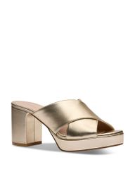 スチュアート ワイツマン レディース シューズ サンダル プラットフォーム Stuart Weitzman Womens Dayna Platform Sandals Light Gold ゴールド