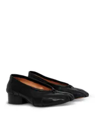 マルタンマルジェラ レディース シューズ パンプス Maison Margiela Womens Tabi Ballerina Flats Black ブラックのサムネイル