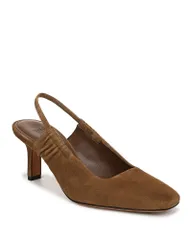 ヴィンス レディース シューズ パンプス Vince Womens Venice Slingback Pumps Elmwood Suedeのサムネイル