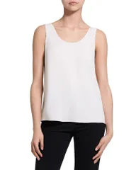 セオリー レディース トップス タンクトップ Theory Scoop Neck Tank Top Riceのサムネイル
