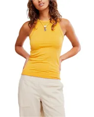 フリーピープル レディース トップス タンクトップ Free People Soft Seamless Tank Top Icelandのサムネイル