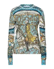 モスキーノ レディース トップス シャツ プルオーバー MOSCHINO Sky Blue ブルーのサムネイル