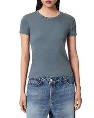 オールセインツ レディース トップス Tシャツ ALLSAINTStevie Tee Shale Grey グレーのサムネイル