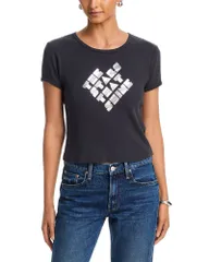 マザー レディース トップス Tシャツ MOTHER The Itty Bitty Ringer Tee Dazzle Meのサムネイル