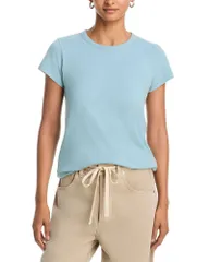 ラグアンドボーン レディース トップス Tシャツ rag bone The Slub Tee Teal Blue ブルーのサムネイル