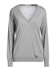 ヴァレンティノ レディース アウター カーディガン カシミヤニット VALENTINO GARAVANI Light Gray グレーのサムネイル