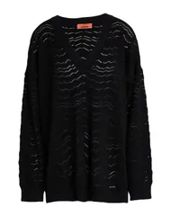 ミッソーニ レディース トップス シャツ プルオーバー MISSONI Black ブラックのサムネイル