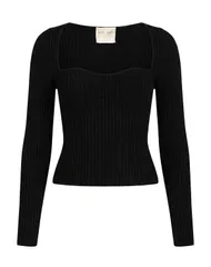 フォルテフォルテ レディース トップス シャツ プルオーバー FORTE_FORTE Black ブラックのサムネイル
