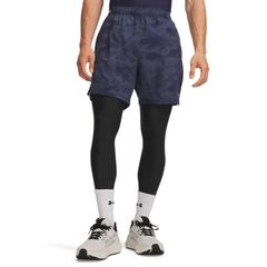 언더아머 맨즈 하의 바지 반바지 프린트 반바지 Under Armour Mens Vanish 20 Woven 6 Printed Shorts Midnig