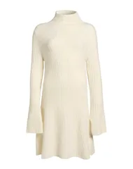エリカ・カヴァリーニ レディース アウター ニット・セータートルネック ERIKA CAVALLIN Ivory アイボリーのサムネイル