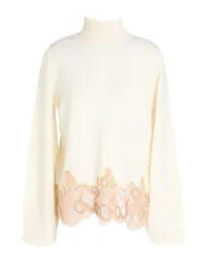 ファビアナ フィリッピ レディース アウター ニット・セータートルネック FABIANA FILIPP Ivory アイボリーのサムネイル