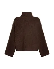 ラグアンドボーン レディース アウター ニット・セータートルネック RAG BONE Brown ブラウンのサムネイル
