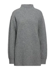 ジル・サンダー レディース アウター ニット・セータートルネック JIL SANDER Gray グレーのサムネイル