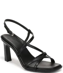 ナチュライザー レディース シューズ サンダル Naturalizer Sanza Strappy Slingback Dressandals Black ブラックのサムネイル