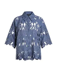 オールセインツ レディース トップス シャツ ALLSAINTS Blue Gray グレーのサムネイル