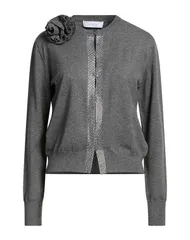 カオス レディース アウター カーディガン KAOS Gray グレーのサムネイル
