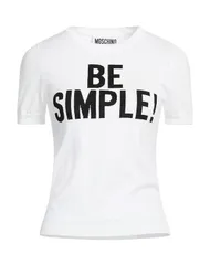 モスキーノ レディース トップス シャツ プルオーバー MOSCHINO White ホワイトのサムネイル