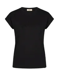 ヘルノ レディース トップス Tシャツ HERNO Black ブラックのサムネイル
