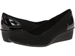 アンクライン レディース シューズ ヒール Anne Klein Sport Wisher Black Fabric ブラックのサムネイル