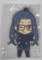 大垣千明 キーホルダー ゆるキャン△ ねんどろいどぷらす トレーディングラバーキーホルダー 大垣 千明 単品　キーホルダー ゆるキャンのサムネイル