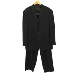 ワイズフォーメン Ys for men 03SS ウール ストライプ 3B テーラード ジャケット 2タック スラックス スーツ セットアップ メンズ  Mのサムネイル