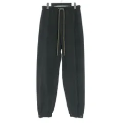エフオージー エッセンシャルズ FOG ESSENTIALS ドローストリング トラックパンツ ナイロン 裾ジップ S ブラック 黒のサムネイル
