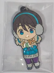 斉藤恵那 キーホルダー ゆるキャン△ ねんどろいどぷらす トレーディングラバーキーホルダー 斉藤 恵那 単品　キーホルダー ゆるキャンのサムネイル