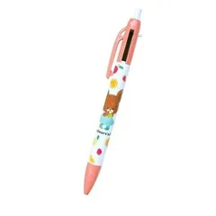 【新品】くまのがっこう 多機能ペン 2色＋シャープ KS24-17 the bear's school ジャッキー ピンク シャープ＆2色ボールペン ノック式のサムネイル