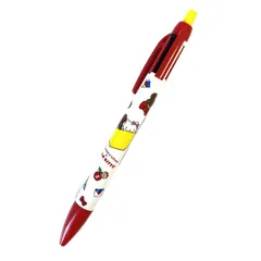 【新品】くまのがっこう ハローキティ 多機能ペン 2色＋シャープ KN26-42 the bear's school ジャッキー ホワイト HELLO LITTY シャープ＆2色ボールペン ノック式のサムネイル
