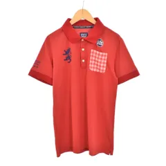 アドミラル Admiral GOLF ポロシャツ 半袖 L 赤 レッド ■GY63のサムネイル