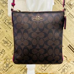 COACH コーチ ショルダーバッグ シグネチャー スター柄 クロスボディ 