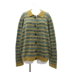 キース KEITH 美品 ニットポロ セーター 長袖 44 茶色 ブラウン /MGのサムネイル