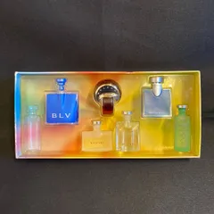 【中古】BVLGARI ブルガリ 香水 ミニチュアセット （1本欠け・計6本）のサムネイル