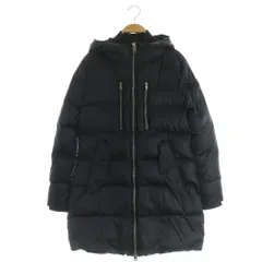 ディーゼル DIESEL ナイロンダウンコート ロング フード S ネイビー /MY ■OSのサムネイル