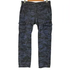 エーケイエム AKM WORLDWORKERS 4/5 PT163 slim cargo 迷彩スリムカーゴパンツ メンズ JPN：M のサムネイル