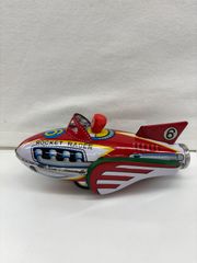 ブリキ おもちゃ 玩具 スペースロケット 昭和レトロ アンティーク雑貨