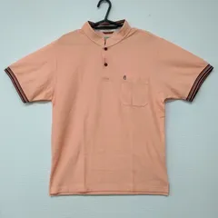 HushPppies ハッシュパピー オレンジ  ポロシャツ  Lサイズ メンズ  A2KK8-8のサムネイル