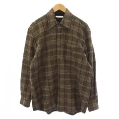 アワーレガシー OUR LEGACY ABOVE SHIR チェックシャツジャケット 46 茶 M4212AEB /BMのサムネイル