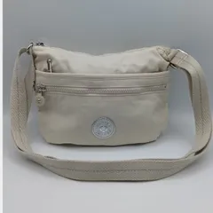 美品】Kipling キプリング Syro シロ ショルダーバッグ オフホワイトのサムネイル