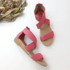 新品 SHIPS for women シップス FLAMENQUITAS:スエードクロス ローヒールサンダル /27Nのサムネイル