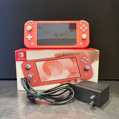 【ジャンク品】Nintendo Switch Lite　ニンテンドースイッチライト　コーラルピンク　〓のサムネイル