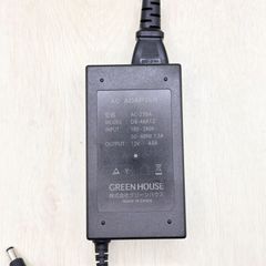 DB-48A12 AC238A GREEN HOUSE グリーンハウス ACアダプタ 電源アダプタ GH-GLCC238A-BK ゲーミングモニター 液晶モニター 23.8型 12V 4A プラグ外径 約 5.5mm センタープラス 60-80807-057