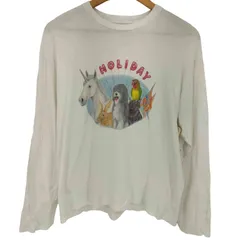 ホリデイ holiday SUPER FINE L/S T-SHIRT ZOO レディース JPN：XL のサムネイル