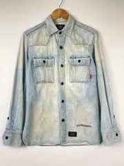 【中古品】 WTAPS ダブルタップス 12AW ALLMAN 122GWDT-SHM07 オールマン デニム ウエスタン シャツ トップス 【142-260807-SH-06-hon】のサムネイル